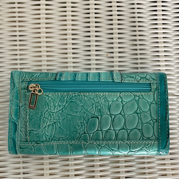 Rare Patent Guess Turquoise Shoulder Bag With Matching Wallet Set - Picture 17 of 17